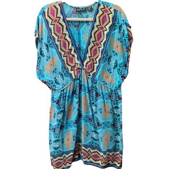 LOLA P. Cover up Dolman Sleeve Dress - Picture 3 of 5